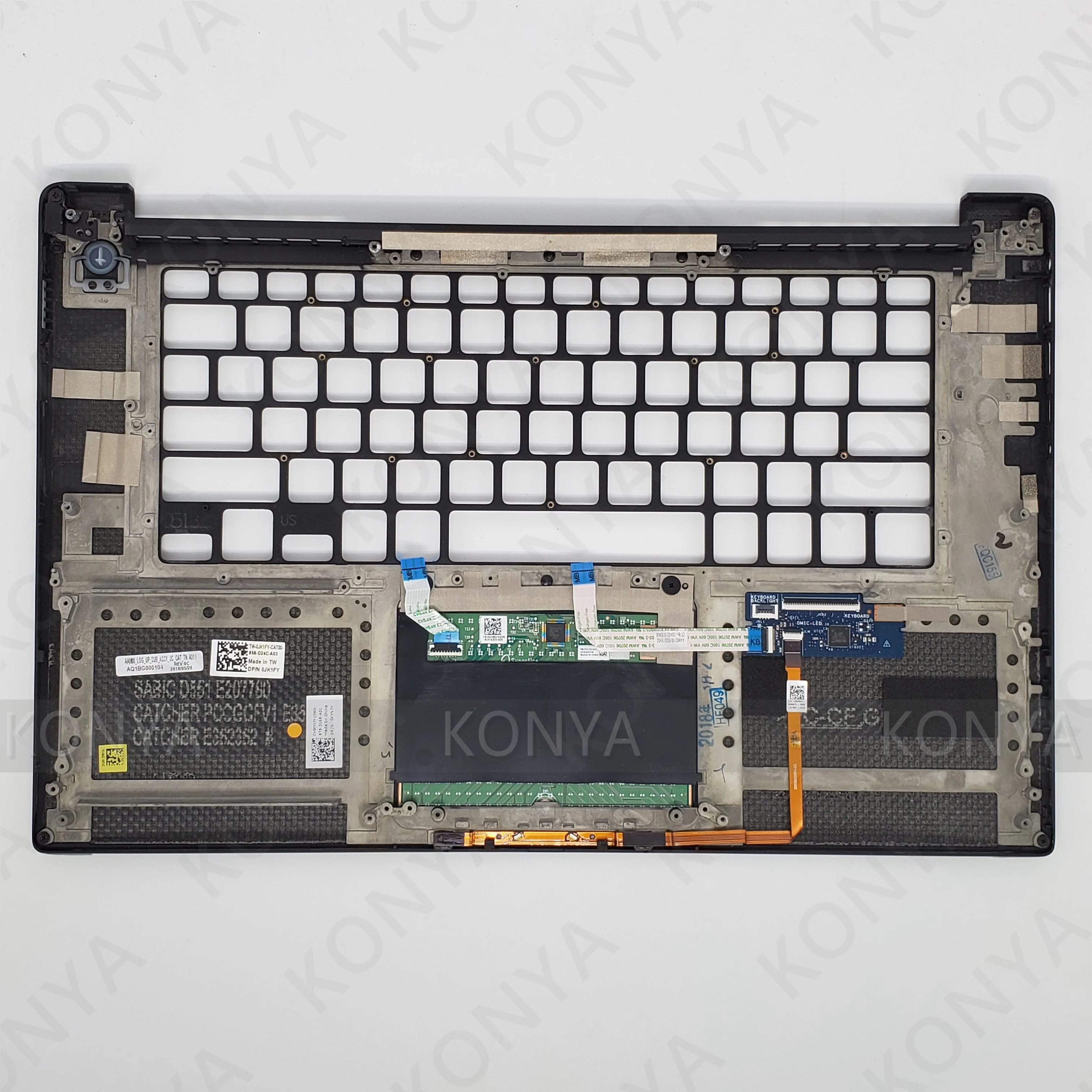 Для Dell XPS 15 9550 подлокотник для ноутбука W/сенсорная панель JK1FY 0JK1FY KYN7Y 0KYN7Y