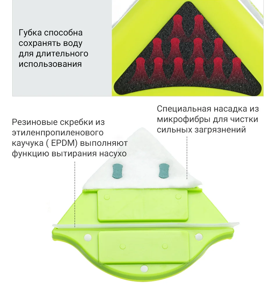 SDARISB Щетка для чистки стекол для мытья окон магнитный планер Уборка щетка для мытья окон Бытовые чистящие средства