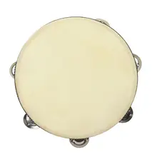 Танец живота ручной бубен с колокольчиками Металл Jingle два ряда для танца живота сценические бутафорские принадлежности