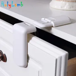 Verrous de tiroir de sécurité pour enfant, 1 pièce, Angle droit, Protection contre les enfants, château, armoire de sécurité 