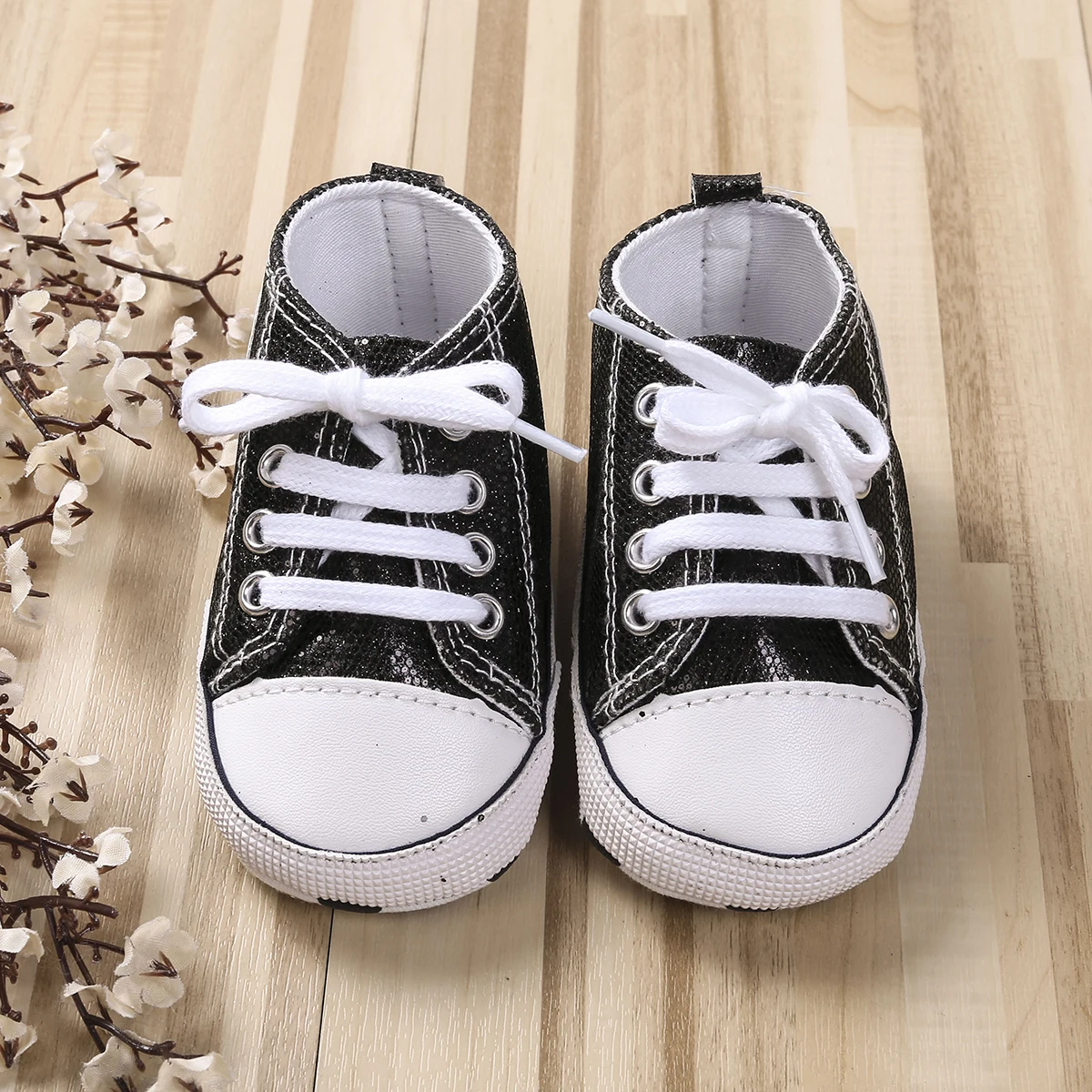 

Infants Shoes, Sports Sequined Sneaker, Walking Soft-Soled Non-Slip Printed Birthday Gift Unisex Shoes