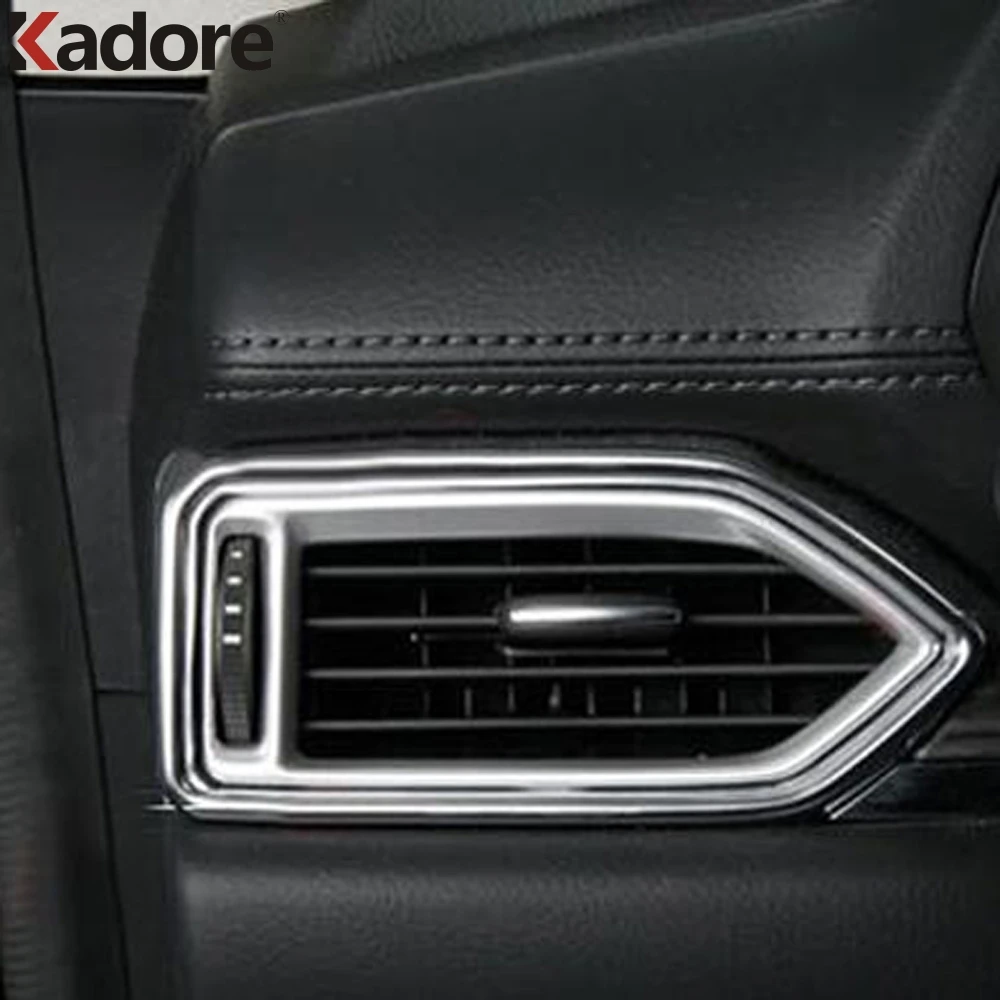 Для Mazda CX 5 CX5 2017 2020 KF углеродное волокно кондиционер вентиляционное отверстие