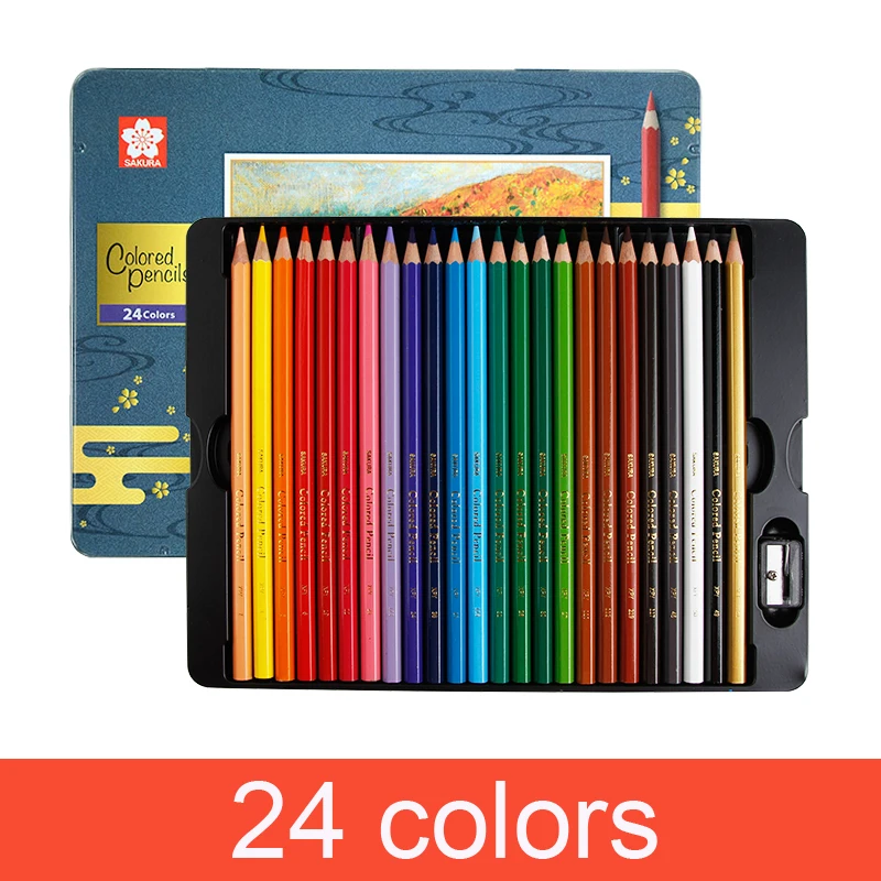 Sakura Color Kupi Pencil 60 Colors FY60 IMPORT Japan for sale online 
