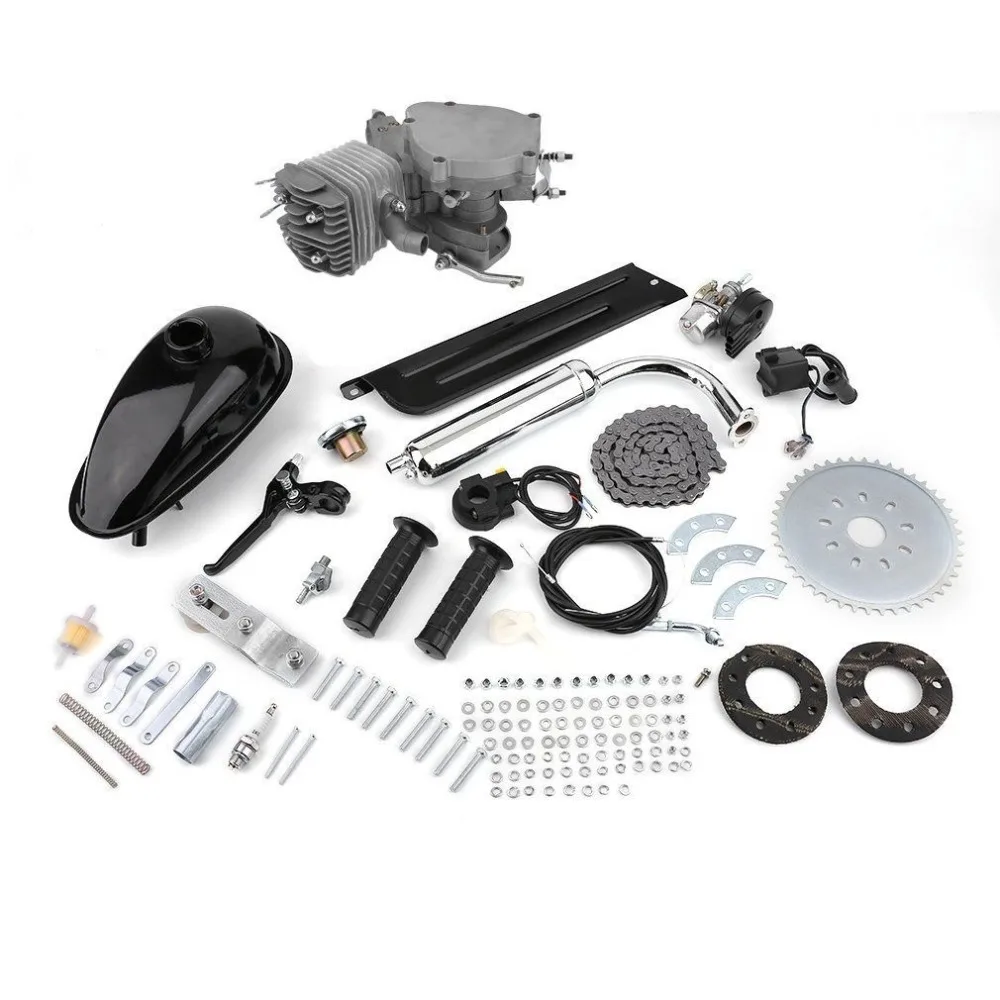 Motorized Bicycle Bike 50cc 2 Stroke Petrol Gas Engine Motor Kit Ebike 26 Or 28 (9)