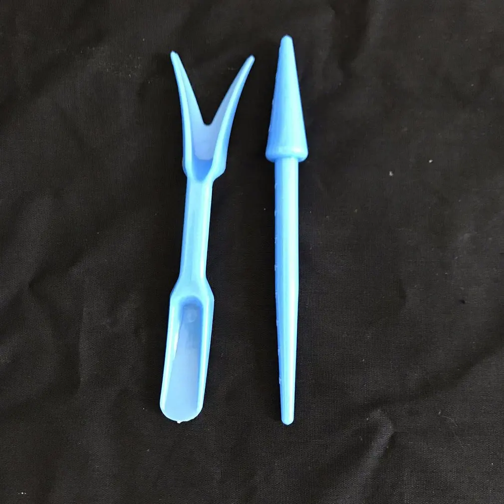 2PCS/SET Portable Garden Seeding Tools Mini Planting Digging Plastic Hole Puncher Dig Seedlings | Дом и сад