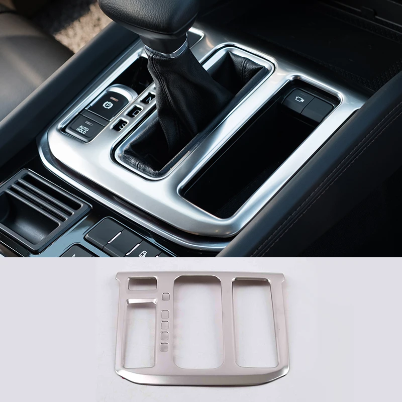 

Lsrtw2017 for Trumpchi Gs8 Car Gear Panel Frame Trims Interior Accessories Mouldings 2017 2018 2019 2020 Stainless Steel