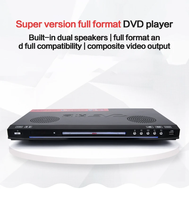 KYYSLB 110/220 в 11 Вт-19 Вт EVD-плеер домашний Dvd-плеер Vcd проигрыватель дисков Cd Hd детский