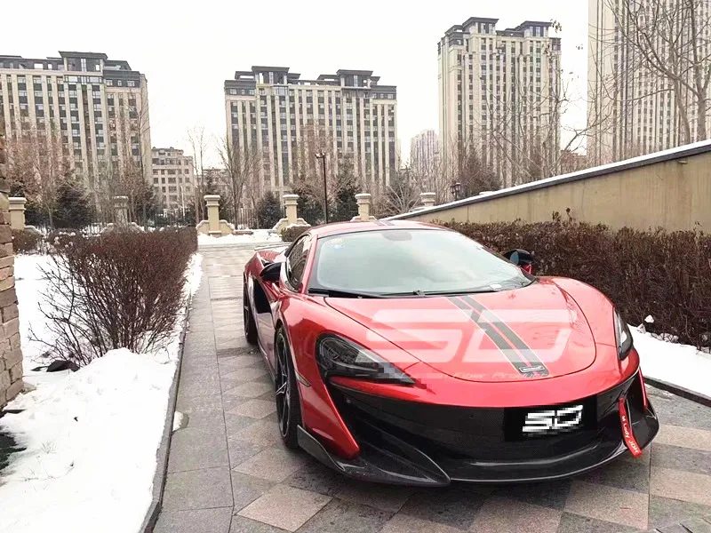 Для mlaren 540C 570S 570GT обновление до 600LT сухой карбоновый кузов P1 Стиль Капот 600LT кузов бампер спойлер боковые юбки