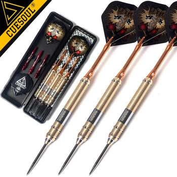 

CUESOUL Professional Steel Tip Darts 23g 25g 27g 162mm 3pcs/set Dragon Serial Dart Set With Dragon Dardos Flights