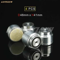 4PCS D48*H41 High quality sound isolation Spike maglev feet HIFI Audio stand mat 1