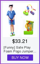 [Забавный] Safe Play Foam Pogo Jumper junmping stilts беговые кроссовки, стимулирующие активный образ жизни, делает скрипучие звуки, детские игрушки