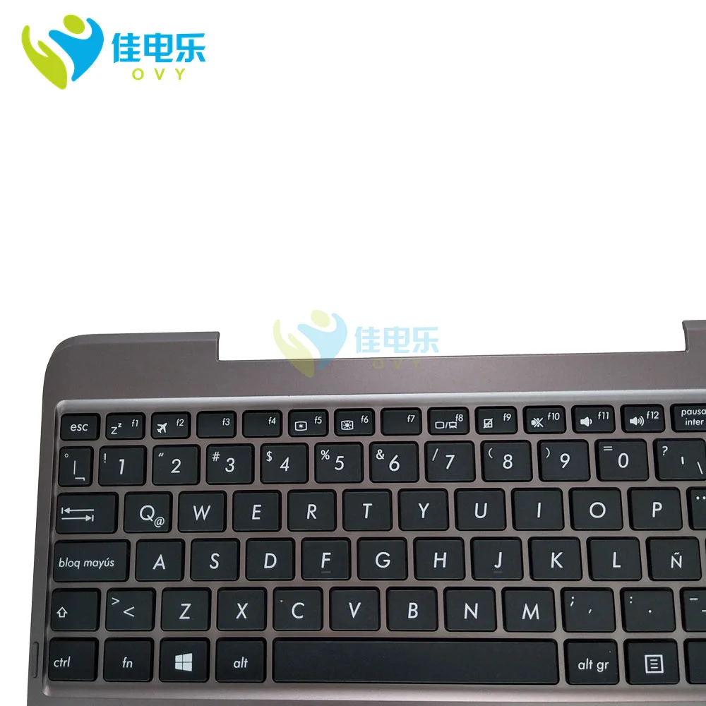 Palmrest Teclado Latino Computador para Asus Transformer Livro T100ha T100 la Espanhol Laptop Teclados Top Case Novo 90nb0748-r31la0 - Imagem 6