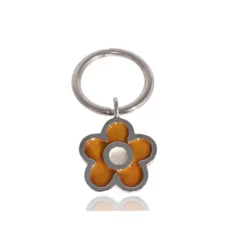 

Keychain enameled flower silver collection Atika