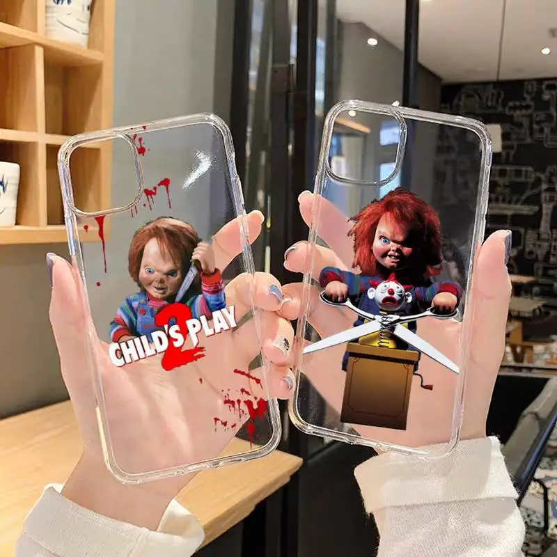 Chucky Good Guys Phone Case Transparent for iPhone 6 7 8 11 12 s mini pro X XS XR MAX Plus SE Clear mobile bag coque shell funda | Мобильные