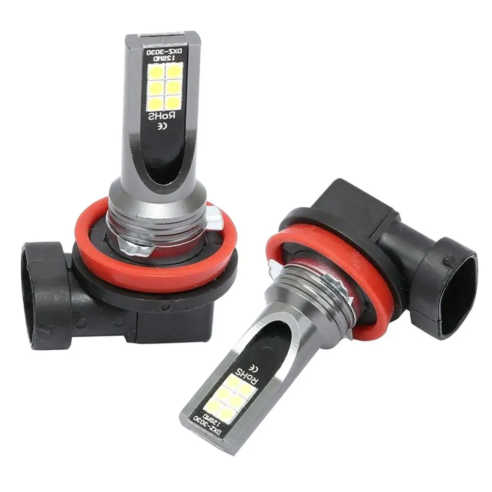 

2 PCS H11 H8 H9 LED Fog Headlight Conversion Kit Premium 3000K Yellow 350W DRL Lamps DC 12V-24V 4000 LM / Bulb LED Car Headlight