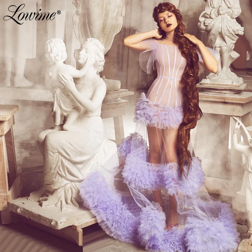 

Violet Party Dress Cloud Prom Dresses Long 2020 Custom Made Pageant Women Evening Gowns Robe De Soiree Saudi Arabia Dress