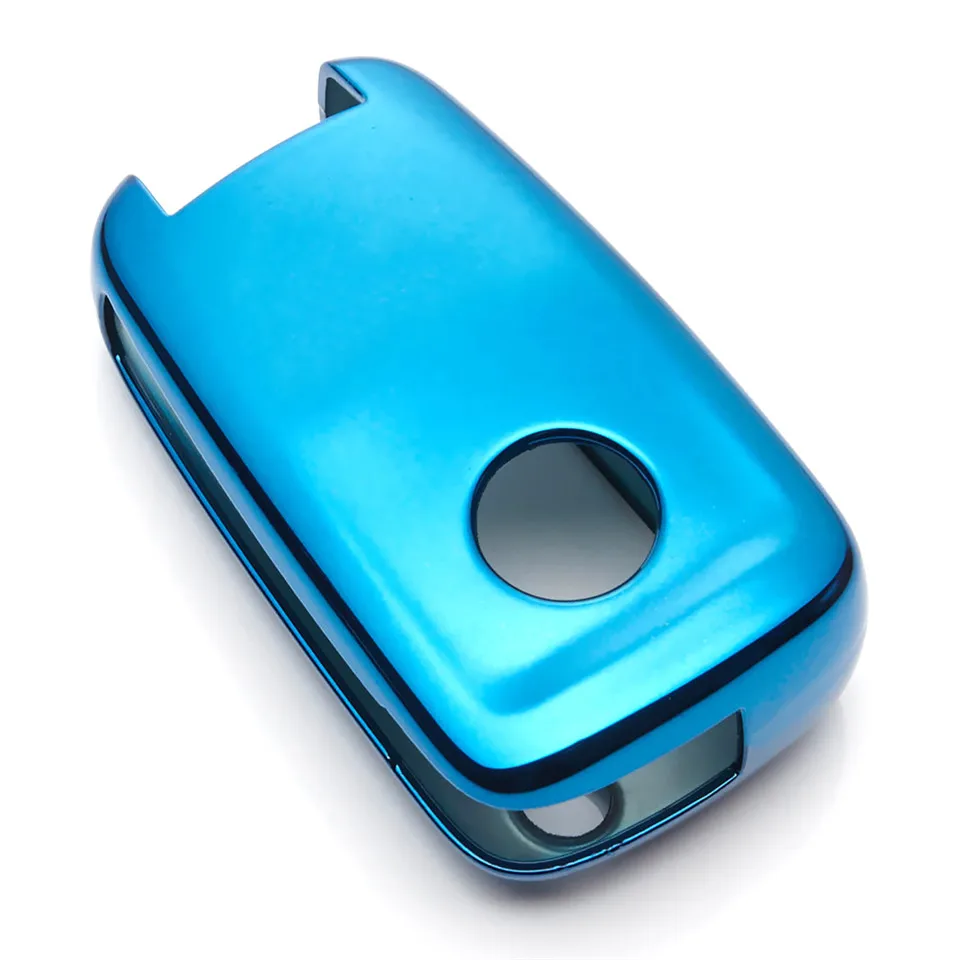 TPU Car Key Cover Case Skin For Opel Astra G H J Chevrolet Cruze Aveo Buick Excelle Protection Key Bag Shell Holder Keyring