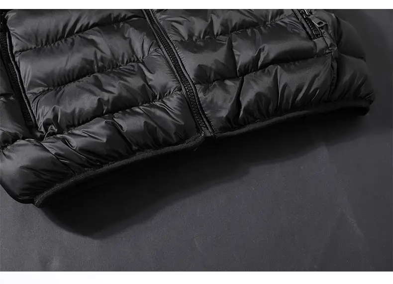 Slim Fit Waistcoat Winter Men's Vest Windbreaker Jacket Without Sleeves Casual Mens Coats Cotton-Padded Male Travel Vest