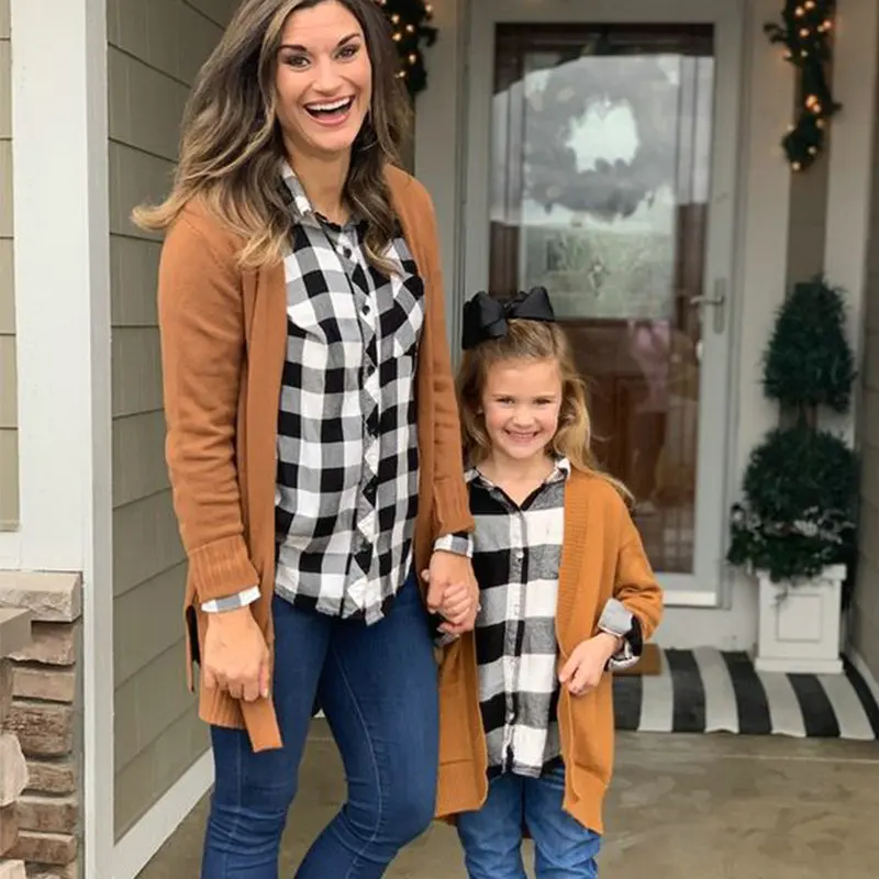 Mother Daughter Baby Clothes Family 