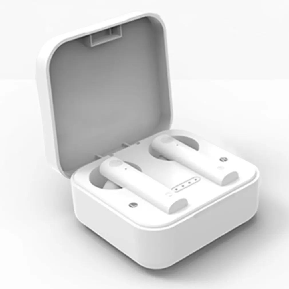 AIR 2S True Wireless Headset 5 1 Call Noise Reduction Digital Display Light Display Mini In ear Earbuds Headphones Black