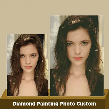 

DIY Diamond Painting Photos Custom 5D Diamond Embroidery Full Square/round Mosaic Make Your Own Picture Of Rhinestone