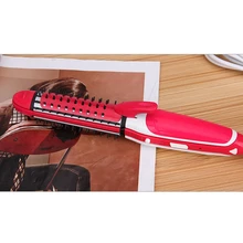 Многофункциональные бигуди для волос с Выпрямитель волос автоматические вращающиеся электрические свечи Eu Plug