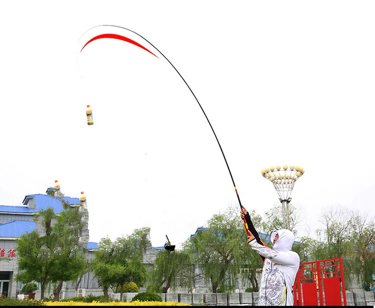 Telescopic Fishing Rod FRP Super Hard Ultra Light Carp Feerder Fishing Poles Stream Fishing Canne Hooks 2.7/3.6/4.5/5.4/6.3/7.2m