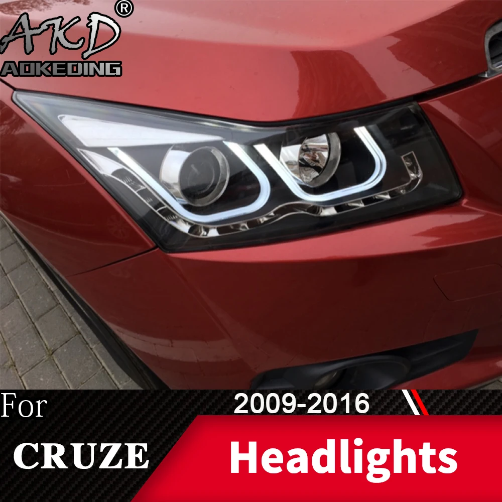 Передняя фара для автомобиля Chevrolet Cruze 2009-2016 автобусная головная светильник s
