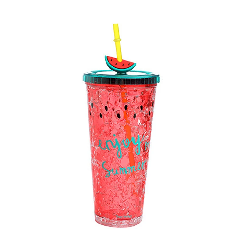 650 мл летняя Cola Shake Cup здоровый уплотнение письмо пластиковый стакан для льда чайник Прохладный сэндвич Еда Открытый путешествия питьевой воды