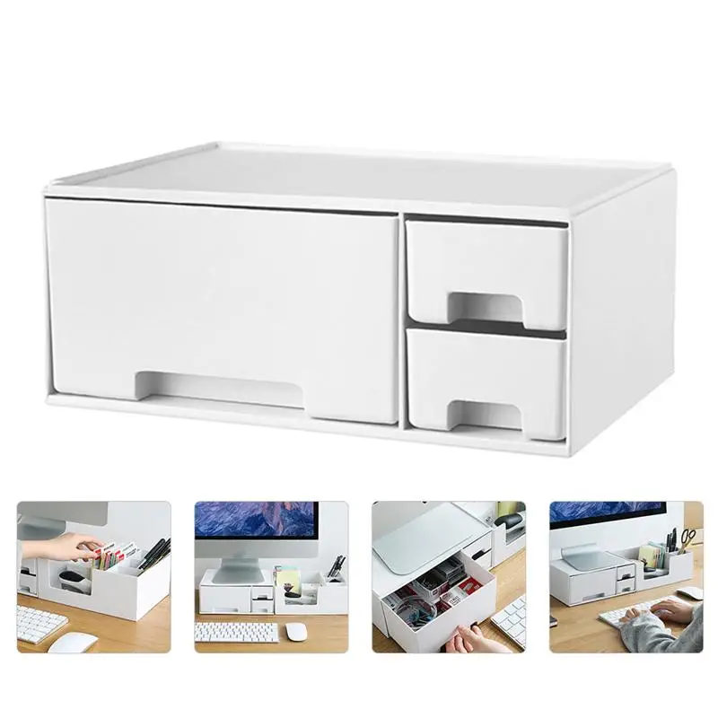 1Pc Household Monitor Elevated Stand Computer Increased Shelf Rack Screen Increase Storage Box | Автомобили и мотоциклы