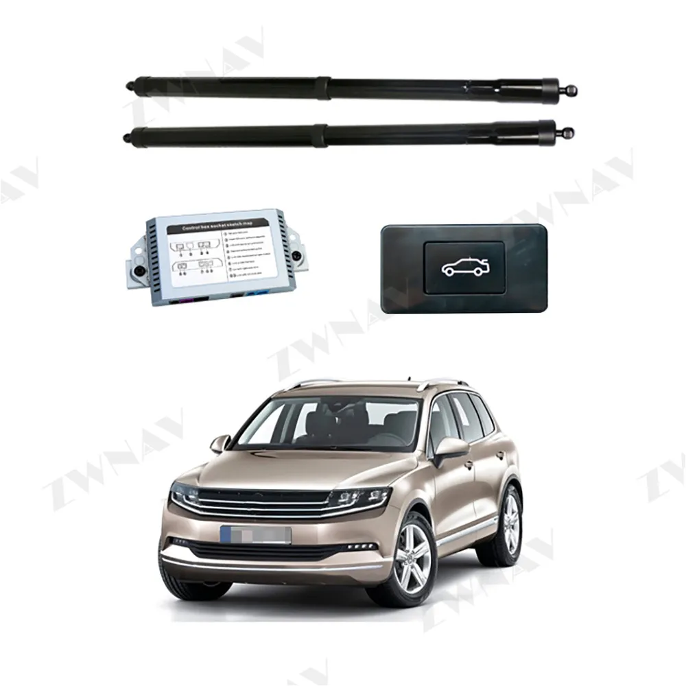 Легко установить умный авто Электрический задний подъемник ворот для Volkswagen Touareg 2011+ с пультом дистанционного управления