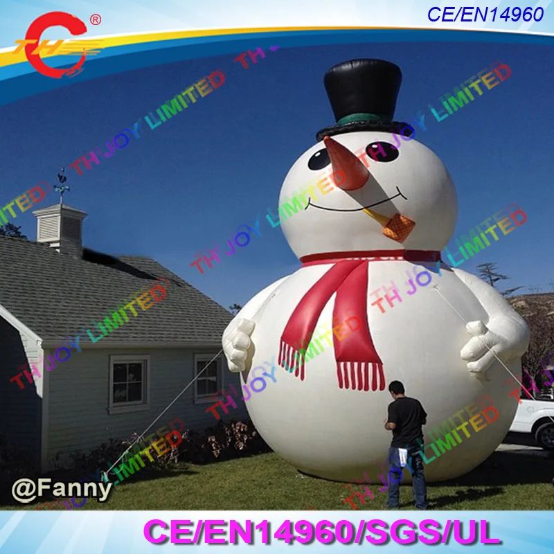 free air shipping 4m/6m/8m Christmas Snowman giant Inflatable inflatable snowman cartoon | Игрушки и хобби