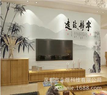 

European Style TV Background Wallpaper Large Mural Modern Landscape Non-woven Wallpaper Canvas Living Room Inf