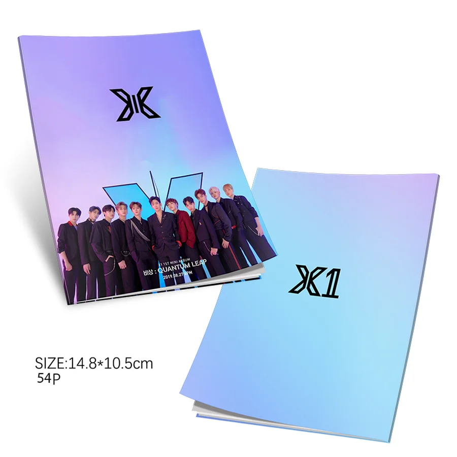 

Kpop X One Photo Book Quantum Leap HD Photograph Han Seung woo Lee Eun Sang Fan Gift Poster Picture