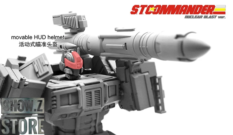 [Show. Z Store] TFC Toys STC-01NB STC01NB Supreme Techtial Commander OP Nuclear Blast версия трансформации фигурки