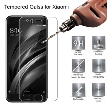 

Explosion-proof Tempered Film for Xiaomi Mi 8 Lite A1 Explorer Screen Protector Phone Protective Glass for Xiaomi Mi 9 A2 SE Pro