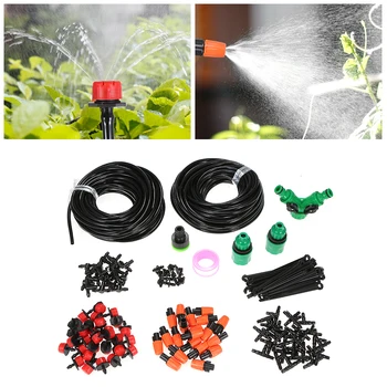 

New 109pcs/set Automatic Micro Drip Irrigation System Drip Irrigation Autowatering Water Plant Watering Spray Self Watering Kit