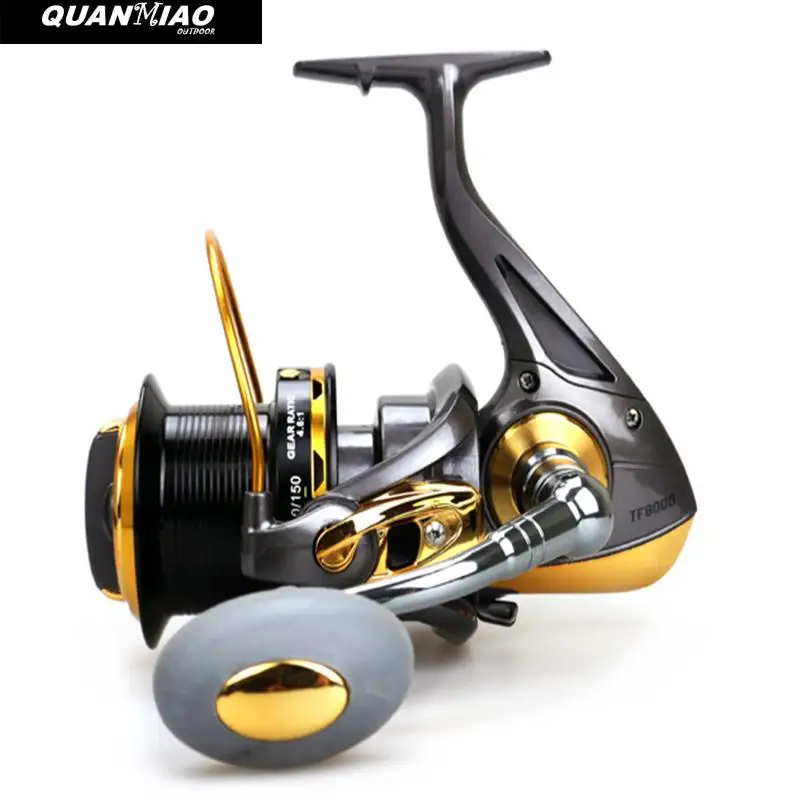 

Морская рыбалка катушка 12BB + 1RB Surfcasting Рыболовная катушка долгих путешествий колеса для морской рыбалки 8000/9000 серии перетащите 24 кг/52lb Рыболовная катушка