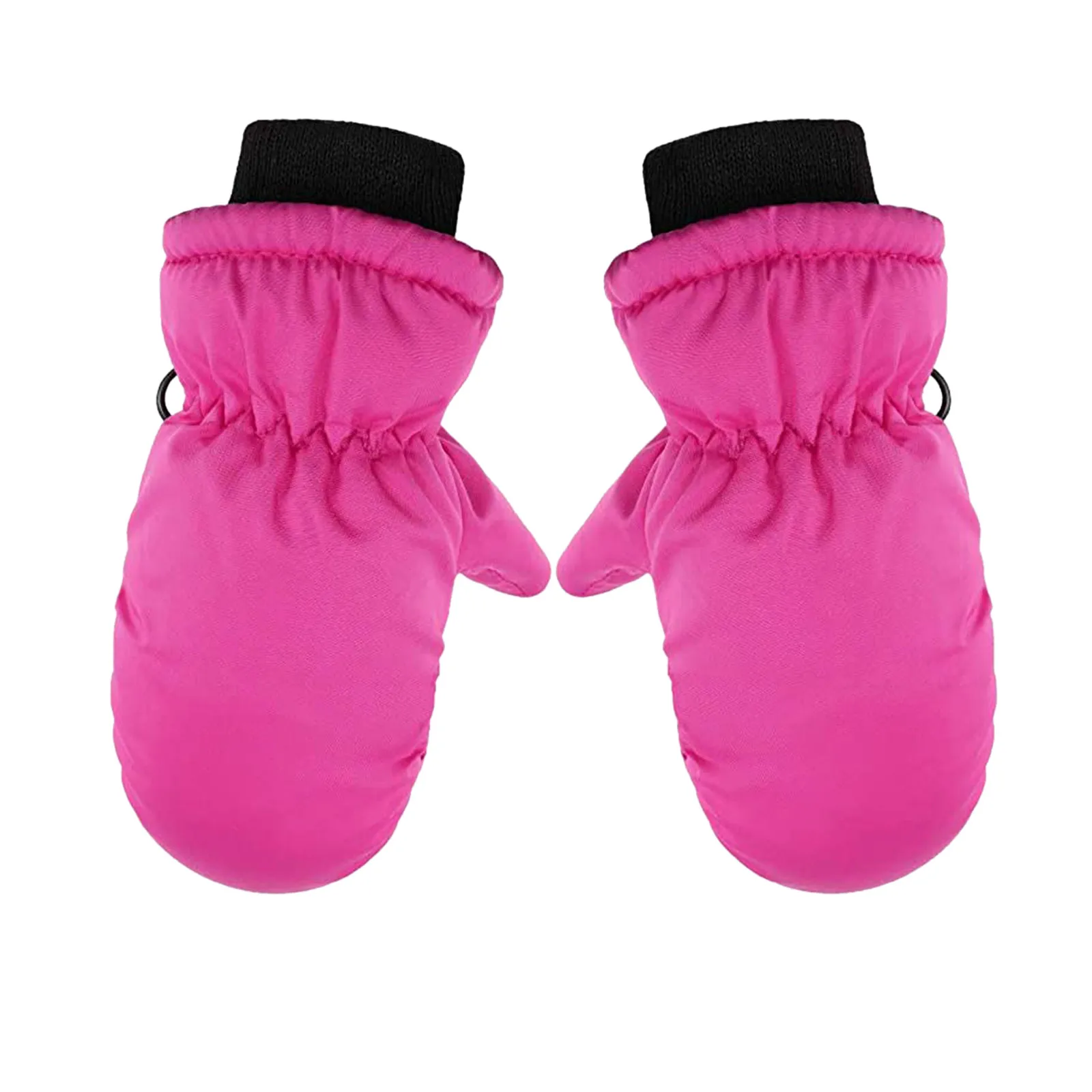 1 Pairs Toddler Kids Baby Boys Girls Mittens Ski Gloves Waterproof Winter Warm Skiing Snow Mittens Children's Gloves