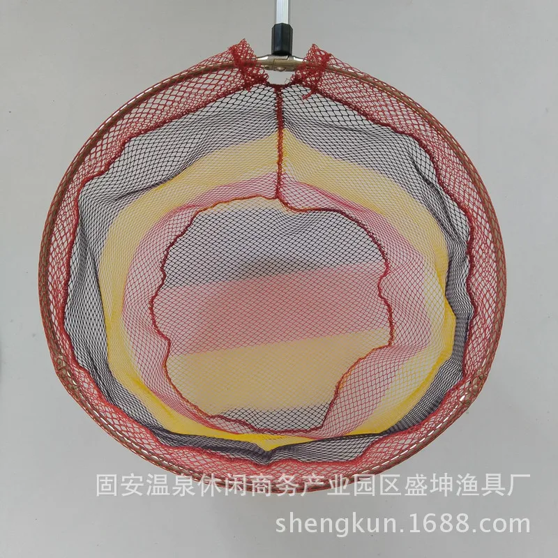 

Landing Net Head Foldable Dyneema Gelatinization Nanometer Stainless Steel Landing Net Head Fishing Gear