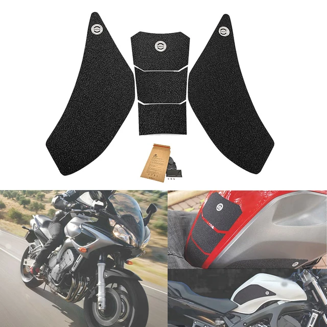 Fit For Yamaha FZ 6 FZ-6 FZ6 2006 2007 2008 2009 2010 Motorcycle Sticker  Tank Non Slip Tank Traction Side Pad Protective Decal