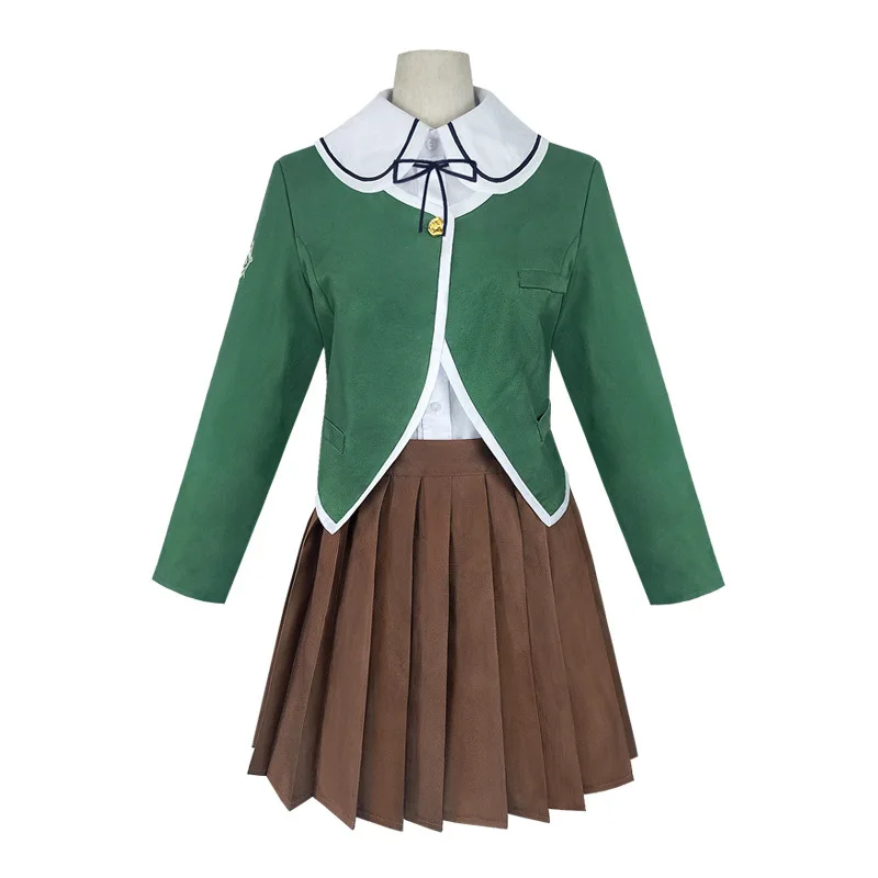 Kuma Chihiro Fujisaki Cosplay Costume Danganronpa Fujisaki Cosplay Wig Women's JK Uniforms Suit Halloween Carnival Costume0 (2)