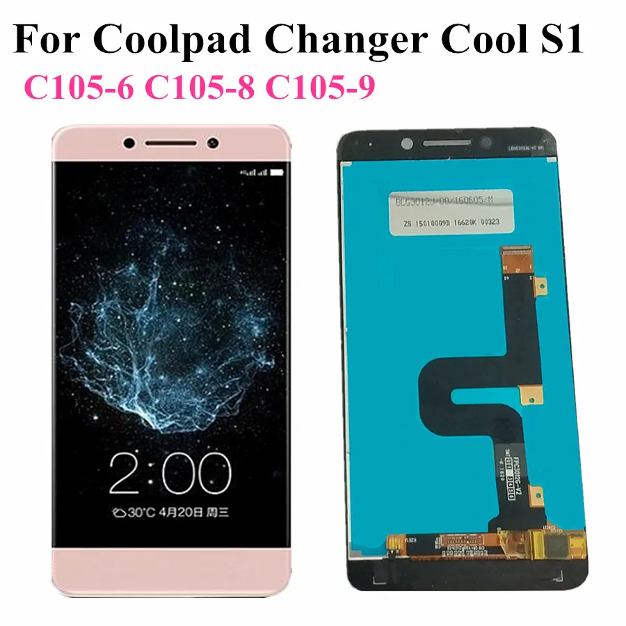 Протестированная работа для LETV LeEco cool Coolpad S1 LCD Cool Changer C105 ЖК дисплей|Экраны