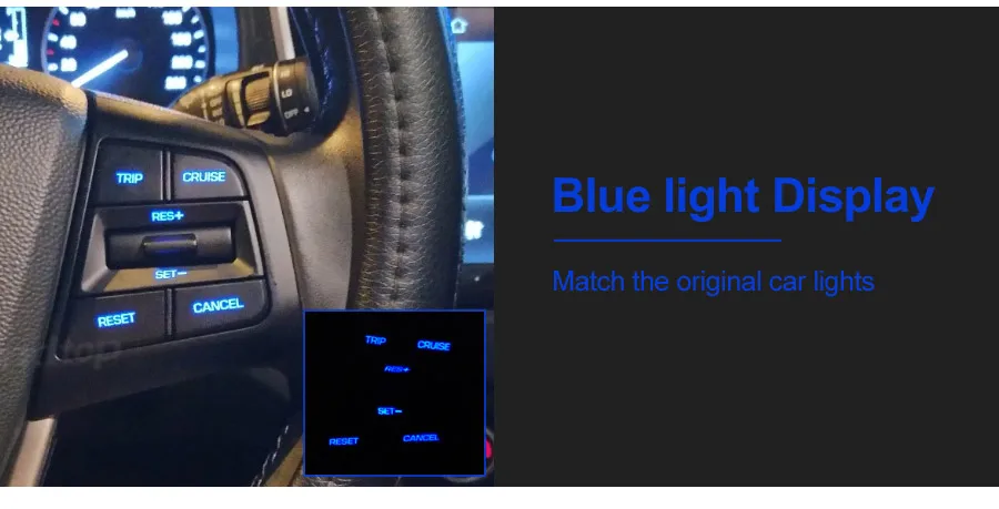 Автомобильный руль с постоянной скоростью, круиз-контроль, кнопки для hyundai CRETA 1.6L ix25, пульт дистанционного управления Bluetooth, кнопки переключения телефона