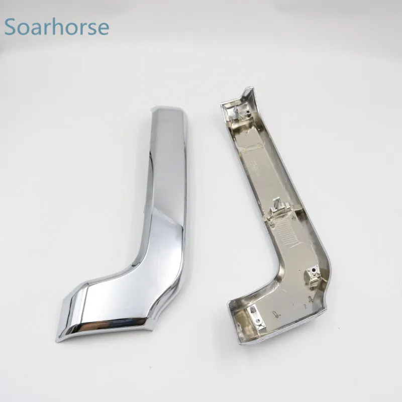 Передняя часть бампера Seahorse для автомобиля хромированная отделка декоративная