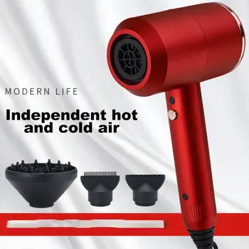 

Hammer Hair Dryer Electric Hair Dryer Hotel Hair Dryer 110V Electrical Appliance Diffusion Vent Heating Body Design Pink