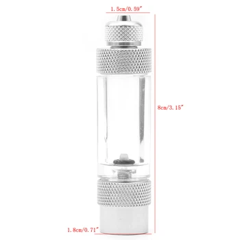 

Aquarium Check Valve-Regulator Diffuser CO2 Bubble Counter Single/Dual Head New C63B