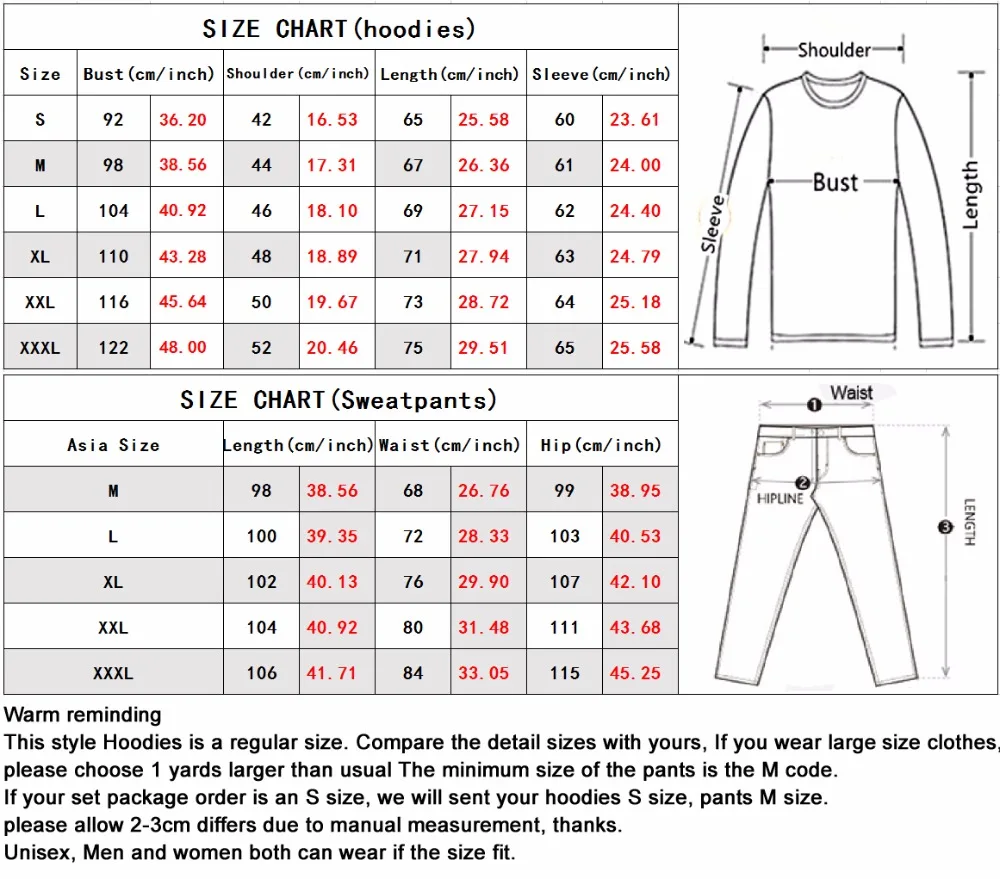 Autumn Winter Fleece Hoodies Men Casual Hooded Warm Sweatshirts Male Thicken Tracksuit 2PC Jacket+Pant Men Sportswear