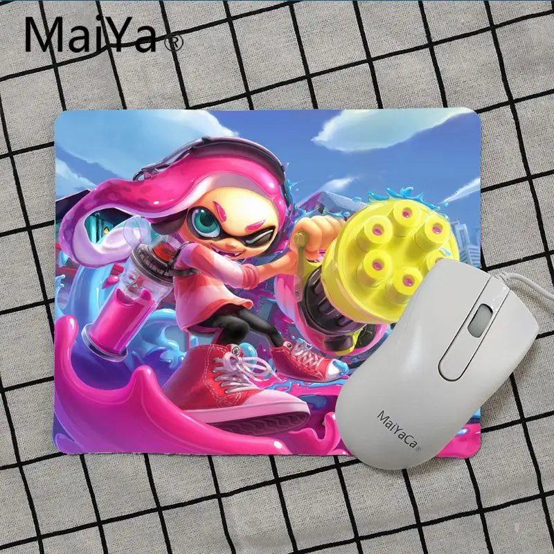 Maiya высокое качество Splatoon DIY дизайн игровой с узором коврик для мыши топ продаж игровой коврик для мыши