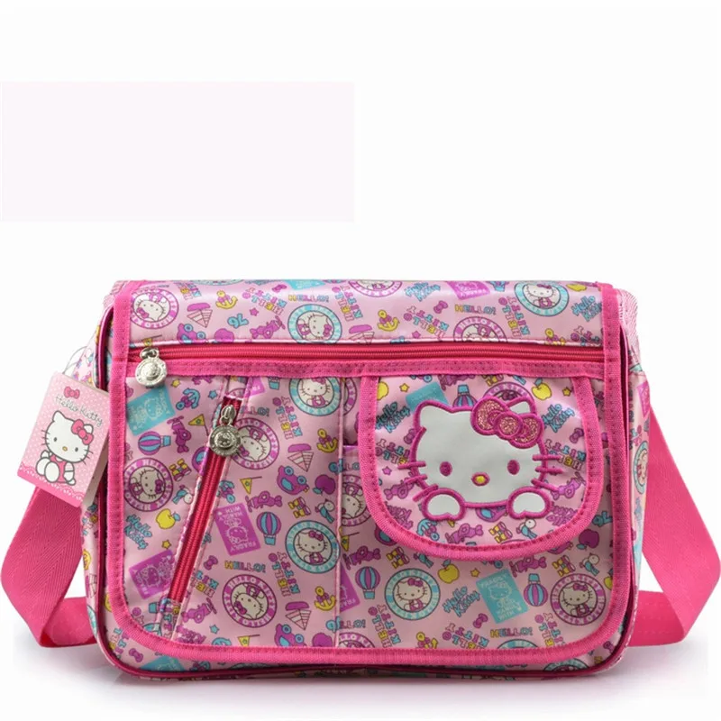 Hello Kitty Новогодняя сумка на плечо розовая детская сумочка с мультяшным персонажем